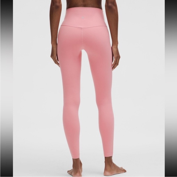 Lululemon Align High Rise Pant 28” in Pink Tide SIZE 14 - Picture 2 of 8